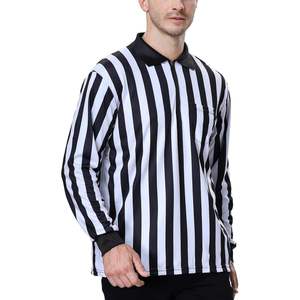 Camisetas Polo 100% Poliéster Sublimadas con Estampado de Rayas para Golf, Camiseta Deportiva para Árbitro de Baloncesto y Fútbol, Jersey de Árbitro, Polo de Árbitro - Product Image 6