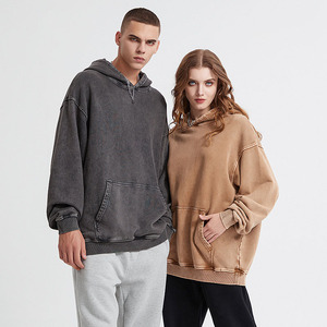 Sweat-shirts à capuche pour femmes et hommes, 300 GSM 450 GSM, doux, à manches longues, pour le sport, la détente, l'extérieur, chauds et décontractés - Product Image 6