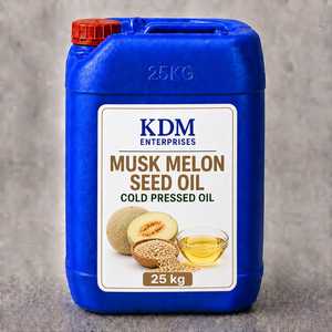 Aceite de Semilla de Melón Musk Puro Prensado en Frío, Aceite Portador para el Cuidado del Cabello y el Cuerpo, Uso en Masajes, Fabricado por Kdm Enterprises - Product Image 1