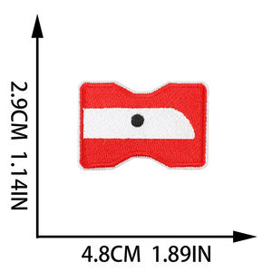 Vente en gros usine : Patchs brodés personnalisés thermocollants, motif serpent, 3D, pour chapeaux, casquettes, sacs, vestes, OEM ODM - Product Image 2