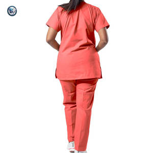Tenues professionnelles d'hôpital pour le personnel infirmier, en matière respirante et douce, ensembles uniformes de travail. - Product Image 2