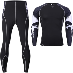 Ensembles de fitness et d'entraînement de haute qualité pour hommes, nouveau design de vêtements de musculation minces à séchage rapide, respirants, imperméables et solides - Product Image 2