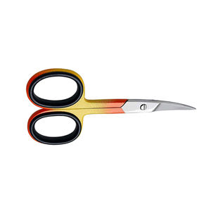 Tijeras para Cutículas de Acero Inoxidable Duradero con Hoja Curva, Punta Afilada, Mango de Acero, Logotipo Personalizable, para Manicura y Pedicura, Reutilizables - Product Image 2