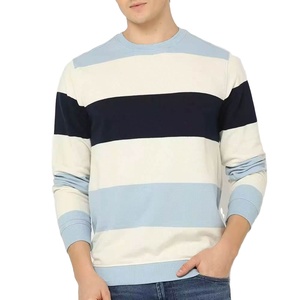 Custom Regular Fit Digital Printing <b>Plain</b> Dyed Casual Wear Men's <b>Sweatshirt</b> Spring Breathable Eco-Friendly Polyester/Cotton - Product Image 1