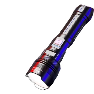 CITICITY Source Factory Powerful <b>Rechargeable</b> Aluminum 30W Tactical <b>LED</b> Flashlight High Quality Zoomable Torches for Camping - Product Image 2