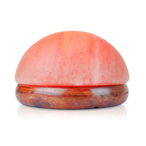 Lampe de sel himalayenne de forme dôme de qualité supérieure, éclat naturel, lampe de sel himalayenne de forme dôme, décoration d'intérieur - Product Image 1