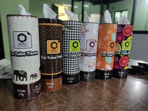 Mouchoirs en papier écologiques en bois vierge, 2 plis, 200 tirages, paquet souple, doux pour la peau, fournisseur - Product Image 4