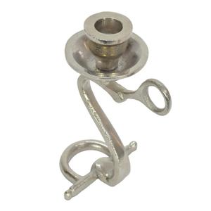 Aluminium Decorative Horse Bit <b>Pillar</b> Candle Holder Anti Slip Latest Design Handmade Candle Stand For Table Decor Items - Product Image 3