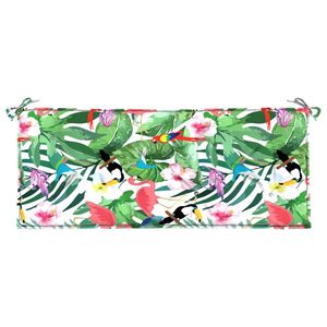 Cojín Multicolor para Banco de Jardín, 100% Poliéster, Almohadas y Cojines para Exteriores - Product Image 4