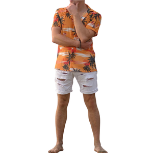 Chemise décontractée pour homme à manches longues, coupe classique, 100% coton, respirante, légère, pour la plage, les vacances, l'été - Product Image 4