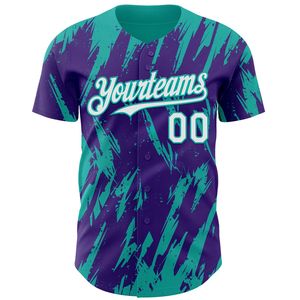 Team <b>Baseball</b> Jersey Custom Logo Digital Printed Winter 100% Organic Cotton Short Sleeve Anti-Bacterial Sports Shirt - Product Image 4