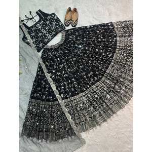 Lehenga-Choli de Diseño Elegante para Fiestas, Ropa India y Pakistaní - Product Image 2
