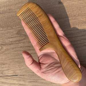 Peine de madera hecho a mano de primera calidad, suave para el cabello y el cuero cabelludo, herramienta duradera para el cabello, artesanía natural, peine artesanal para el cabello, artesanía natural - Product Image 3