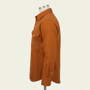 Custom Brand Fire Proof for 2 Safety 100% Cotton FR Twill <b>Welding</b> FRC Workwear Long-sleeved Work <b>Shirt</b> - Product Image 3