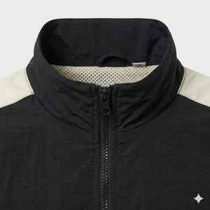 Conjunto Deportivo de Alta Calidad Personalizado con Sudadera con Cremallera de Algodón para Hombre, Chaqueta Cortavientos Ligera y Transpirable, Conjunto de Pantalones Cortos Casuales - Product Image 6