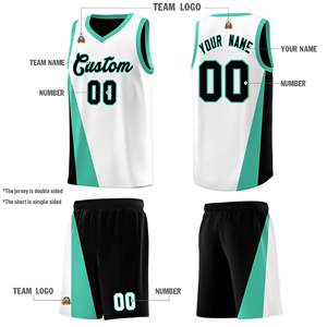 Uniforme de Baloncesto Juvenil Reversible Sublimado Deportivo de Alta Calidad con Logotipo de Diseño Personalizado, Hecho en Pakistán - Product Image 3