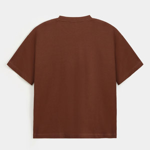 Camisetas Oversize de Diseño para Hombre al por Mayor, con Logotipo Personalizado, 100% Algodón Tejido, Transpirables, Antiarrugas, Tallas Grandes - Product Image 6