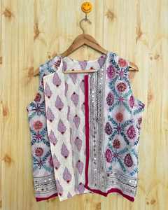 Chaleco sin mangas estilo bohemio gitano bordado para mujer, chaleco formal de moda - Venta al por mayor México EE. UU. - Product Image 5