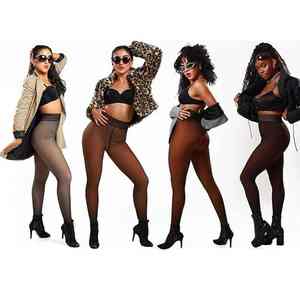Leggings thermiques d'hiver pour femmes courbées, doublure intérieure douce, collants de fitness, grande taille, pantalons chauds pour entraînement sportif - Product Image 6