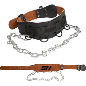 Reinforced Stitching Unisex Leather Dipping Belt For Weighted Training Superior Comfort Back Support Wholesale <b>Cheap</b> Price Belt - Product Image 1