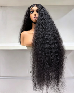 Perruque Lace Front Kinky Curly 13x4 13x6 Densité 250 <span class=keywords><strong>Cheveux</strong></span> Humains Brésiliens Pré-Pluckée pour Femmes avec Baby Hair - Product Image 1