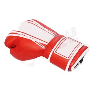 Rouge-Blanc Kickboxing-Grappling Target-Gant de boxe en cuir pour jeunes Wholesales Fighting-Sparing Fitness Training Gants de boxe - Product Image 3
