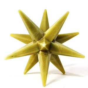 Estrella de Merkaba de Ágata de 12 Puntas Hecha a Mano por Aashim, Estilo Feng Shui, Gema de Ágata, Regalo Empresarial, Técnica Tradicional - Product Image 4