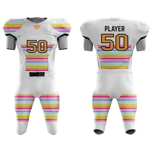 Camiseta de Fútbol Americano Bordada para Hombre al por Mayor, Uniforme de Rugby de Todos los Equipos, Envío de Alta Calidad - Product Image 3