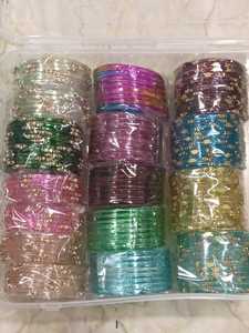 Premium Quality Assorted Designs Glass Bangles <b>Box</b> Perfect For Wedding Functions, Party Wear, Festive Occasions Gift For <b>Bride</b> - Product Image 3