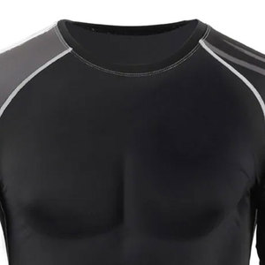 2026 Rashguard de compression athlétique pour homme, à séchage rapide, respirant, léger, en Spandex/Polyester, manches longues, pour MMA, gym et course à pied - Product Image 4