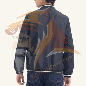 <b>Men's</b> New Fashion <b>Lightweight</b> Warm Windbreaker <b>Jacket</b> Solid Pattern Breathable Plus Size <b>Men</b> Windbreaker <b>Jacket</b> - Product Image 2