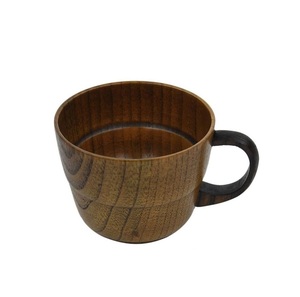 Wooden Coffee Mug Handmade Solid Wood Mug Natural Finish Rustic Design Eco Friendly Drinking Mug for Daily Use - Product Image 3