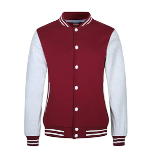 Wholesale Custom Logo <b>Men's</b> <b>Canvas</b> Stand Collar Varsity <b>Jackets</b> With Front Logo For Winter Custom Color & Size Varsity <b>Jacket</b> - Product Image 4