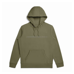 Sudadera con Capucha de Felpa Francesa Gruesa y Pesada de Algodón de Alta Calidad para Hombre, Sudadera con Capucha Extra Grande de Felpa con Hombros Caídos Personalizada - Product Image 1