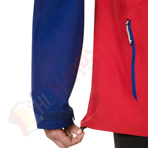 Veste coupe-vent imperméable respirante en softshell fin pour homme, personnalisée et de haute qualité, avec fermeture éclair intégrée - Product Image 5