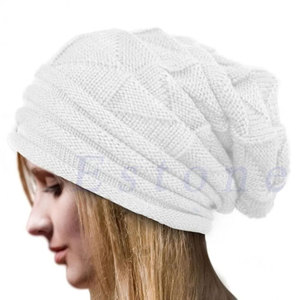 Gorros de Invierno Unisex Extra Grandes al por Mayor - Gorro Cálido de Mezcla de Lana con Diseño de Lazos Estilo Vintage, Listo para la Playa - Product Image 6