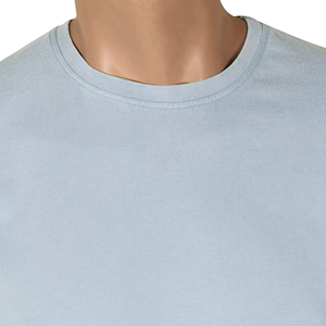 Custom Printed <b>Mock</b> <b>Neck</b> T-Shirt for Men Regular Fit Streetwear Drop Shoulder Short Sleeve 100% Cotton Fashion <b>Top</b> - Product Image 2