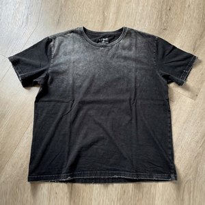 Custom Black Washed Cotton T-Shirt Short Sleeve O-Neck Regular Fit Wash Tee Men Casual Wear Street Style Sun Faded <b>TShirts</b> Mens - Product Image 3