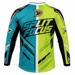 Custom Full Sublimation Custom Printed Motorcycle Apparel Dirt Bike Motocross Jersey Sublimated Polyester Micro <b>Mesh</b> MX Racing - Product Image 3