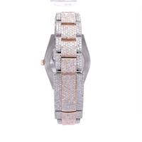Montre en diamant Moissanite, montre de luxe Hip Hop, qualité d'exportation, approvisionnement en gros