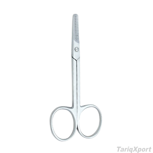 Nouvelles Ciseaux à Sourcils Droits en Acier Inoxydable Finition Noire, Coupe-Précision, Ciseaux de Manucure pour Droitiers, Durables - Product Image 6