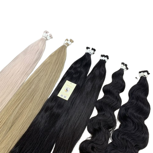 Coletas Cabello Humano-Extensions de Cheveux Humains Vierges, Platine, Noir Double Dessiné, 100% - Product Image 1