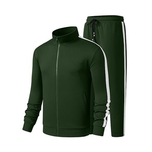 Ensemble de survêtement personnalisé pour homme, collection printemps, grandes tailles, coupe ample, avec logo personnalisé - Product Image 2