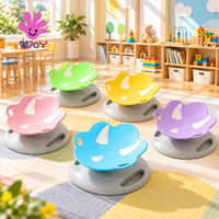 Chaise tournante à 360 degrés pour enfants, chaise à bascule dinosaure, jouet d'entraînement vestibulaire, équipement d'intégration sensorielle
