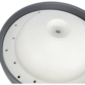 Fontaine en céramique Vital Dome gris et blanc, fontaine d'eau pour oiseaux - Product Image 2