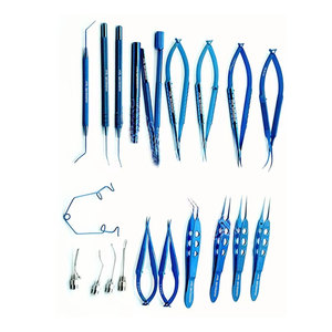 Juego de Instrumentos Quirúrgicos Oftálmicos de Precisión de Titanio para Micro Neurocirugía Manual de Alta Calidad, Kit de Cirugía Ocular Reutilizable - Product Image 4