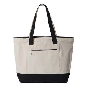 Custom Logo Cotton <b>Canvas</b> Tote <b>Bag</b> With Handles Eco Recyclable Organic Cotton <b>Canvas</b> Shopping Tote <b>Bag</b> - Product Image 4