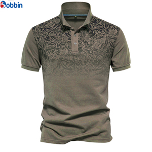 Camisas Polo de Verano para Hombre con Logotipo Personalizado, Diseño de Alta Calidad, Camisa con Estampado Moderno, Informal de Negocios, Cuello de Solapa, Tejido Transpirable - Product Image 1