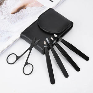 Kit de Cejas de Acero Inoxidable, Juego de Herramientas Profesionales para el Cuidado de las Cejas, Tijeras de Precisión, Pinzas y Herramienta para Dar Forma a las Cejas - Product Image 1
