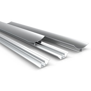 โปรไฟล์อะลูมิเนียม เกรด 6063 T5 เทมเปอร์ FR-CR รุ่น 5% ความคลาดเคลื่อน สำหรับแผงห้องคลีนรูม อาคารที่มีความแม่นยำสูง OEM & ODM FRAVI - Product Image 3